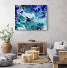 Load image into Gallery viewer, Blue Moon - 100 x 80 X 2 cm