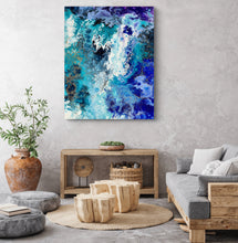 Load image into Gallery viewer, Blue Moon - 100 x 80 X 2 cm