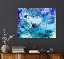 Load image into Gallery viewer, Blue Moon - 100 x 80 X 2 cm