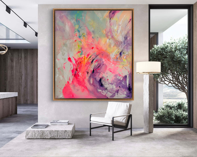 A Love Story on Canvas – A Bespoke Commission Inspired by “Love”