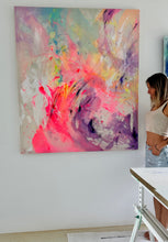 Load image into Gallery viewer, Love - Big size contemporary abstract artwork - 150 x 130 cm
