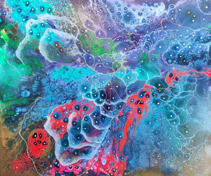 Quantum Leap - 100 x 120 X 4.5 cm
