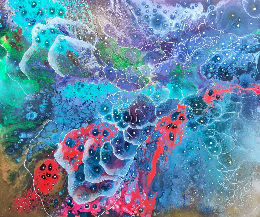 Quantum Leap - 100 x 120 X 4.5 cm
